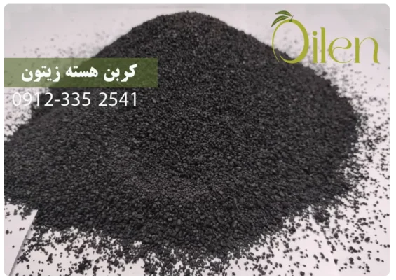 کربن هسته زیتون